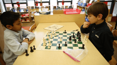 Whitby Students at Chess Camp