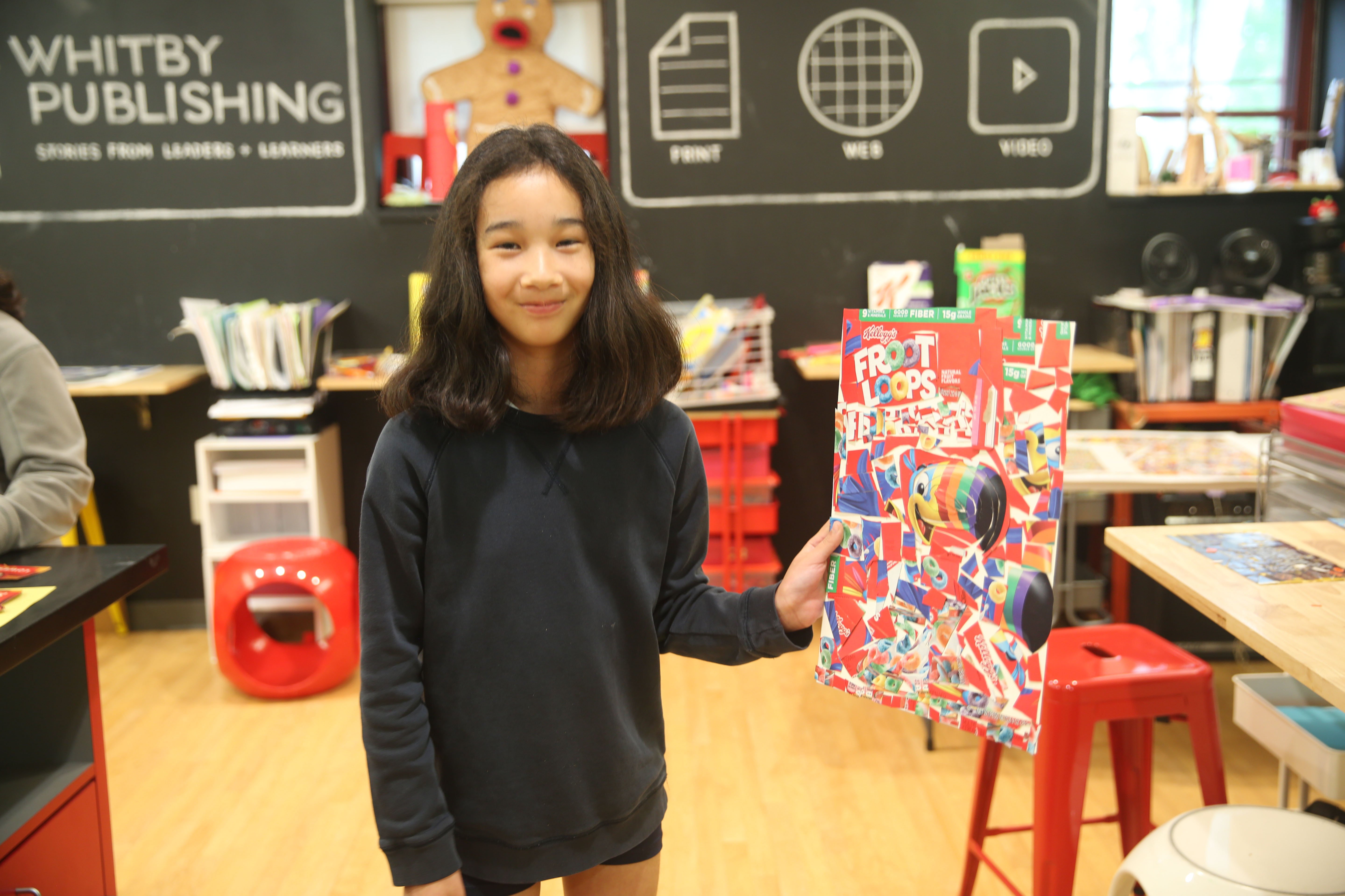 Pop Artist Michael Albert Brings “Cerealism” to Whitby School Design Students