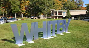 Front Whitby School Sign